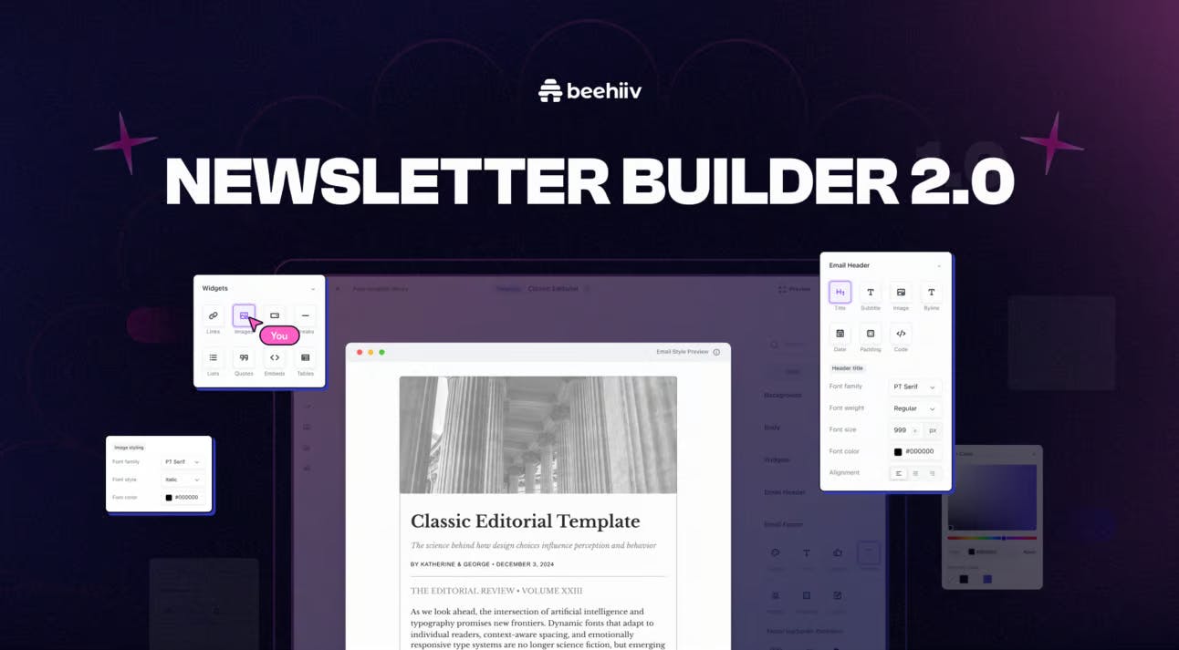 Newsletter Builder 2.0